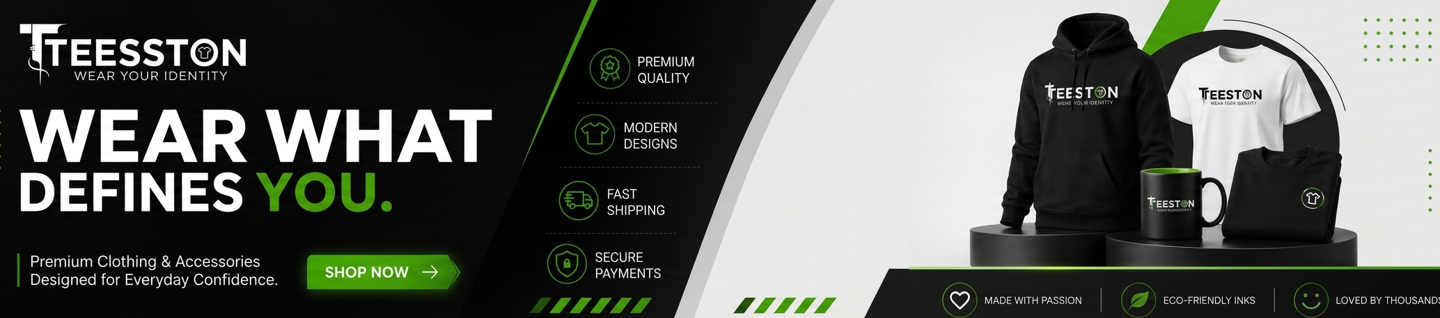 Banner for teestonshop